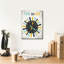 «Retro Diner Time To Eat Horloge» par Michael Mullan, art mural sur toile-102879069