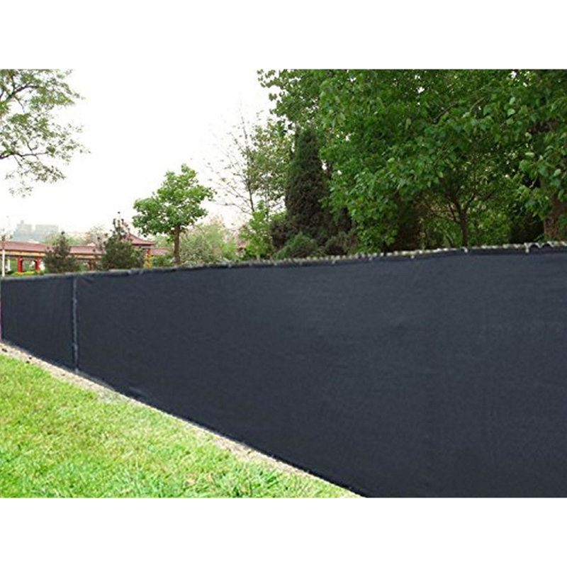Orion Black 4ft x 50ft Privacy Fence Screen
