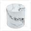 Table cylindrique polyvalente avec motif élégant pour de multiples utilisations intérieures et une durabilité accrue