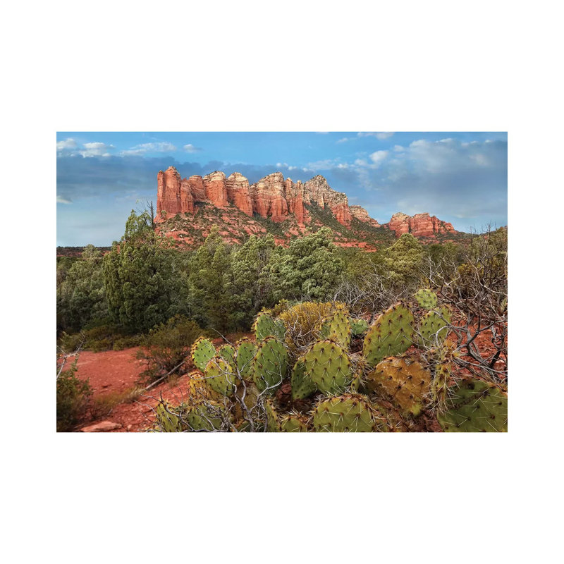 Coffee Pot Rock Near Sedona, Arizona by Tim Fitzharris - Wrapped Canvas Print, 20.32 cm H x 30.48 cm W