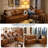 L-Shaped Sectional Sofa Couch, 5-Seater Modular Couches With Deep Seat, Cloud Sofa For Living Room, Office-Brown
