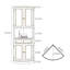 Une armoire d'angle multifonctionnelle et peu encombrante-558244048