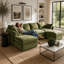 Sofa Upholstered " Linen Sectional-1168544074-1168544075