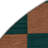 Checkered Green Indoor and Outdoor Area Rug-1632070183