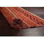 Tapis rayé fabriqué à la main Gabbeh 3 x 4
