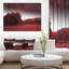 Mystical Red Spring Night - impression sur toile tendue-20880071