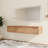 60'' Wall-Mounted Bathroom Cabinet with Open & Closed Storage