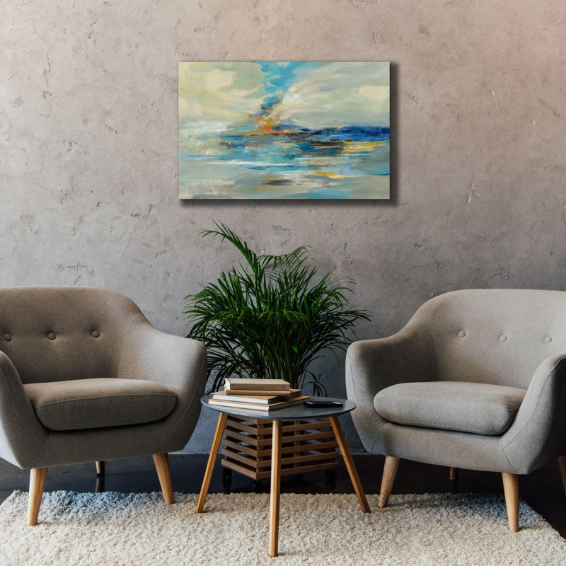 «First Day of Summer» par Silvia Vassileva, art mural sur toile, H 26 po x l 40 po x P 1,5 po