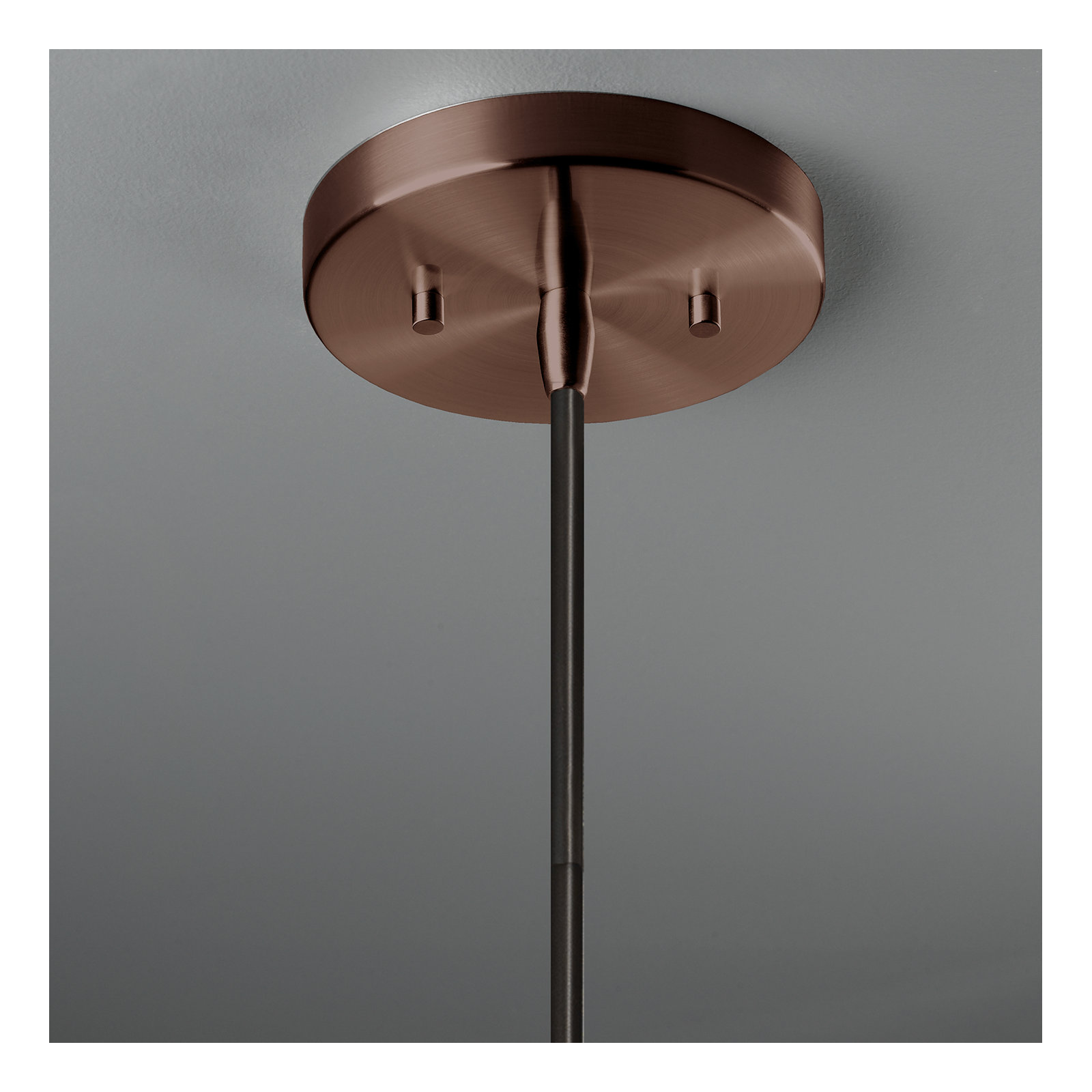 Leni Collection 1 - Light Dome Pendant Accents, Dark Bronze, Bisque