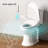 R&t V303 Auto-open Bidet Toilet Seat, Elongated Electric Bidets With Warm Water, Air Dryer, Adjustable Heated Seat, Nightlight, Bidet Attachment For Toilet