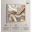 «Viscous Flow I», reproduction d'art sur toile, par Boho, cadre argenté, 30 x 30-1778144823-1778144825