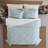Wrangler Prairieland Paisley Blue Cotton Reversible Quilt Set-102291698
