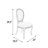 Frady 21.5'' H Linen Upholstered Side Chair-950634075