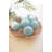  Recycled Frosted Glass Ball – 4" Decorative Accent- Set of 6-107840492