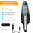4800PA Cordless Handheld Car Vacuum Cleaner with Hose and Crevice Nozzle
