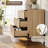 47.2" Wide Farmhouse Dresser for Bedroom, 6 Drawers, Rattan Wood Chest with Metal Feet, Hallway Storage Cabinet-139456715