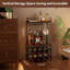 Wine Glass Rack Brown