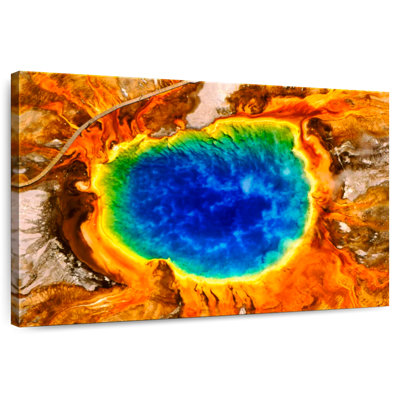 Alvord Grand Prismatic Spring Colors