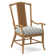 Chaise avec accoudoirs à dossier à lattes Drury Lane