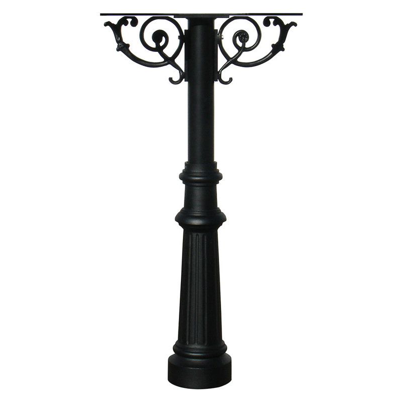 Hanford 57.625" H In-Ground Post