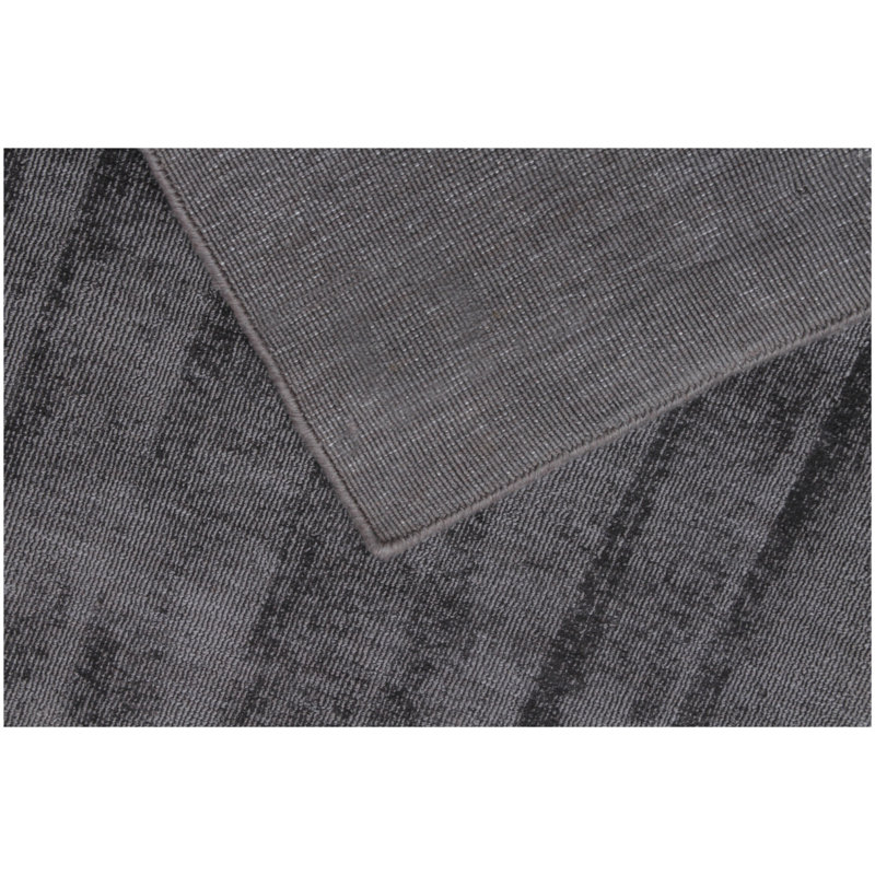 Tapis uni moderne en viscose unie Handloom Mirage Collection, Rectangulaire 8 pi x 10 pi