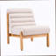 Fauteuil d'appoint moelleux beige foncé avec structure en bois massif Scott Scott-1998454012-1998454014