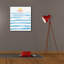 «Across The Water» par Danhui Nai, art mural sur toile-2057636082