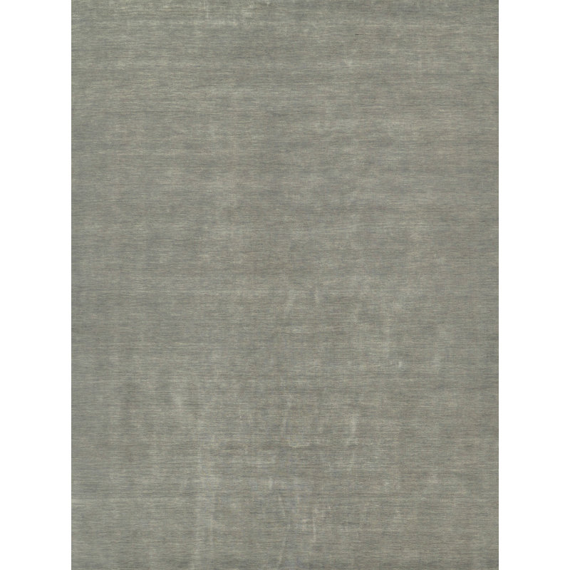 Dove Wool Area Rug in Slate, Rectangle 14'7" x 17'