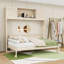 Grand lit escamotable avec tablettes de rangement-1876158904