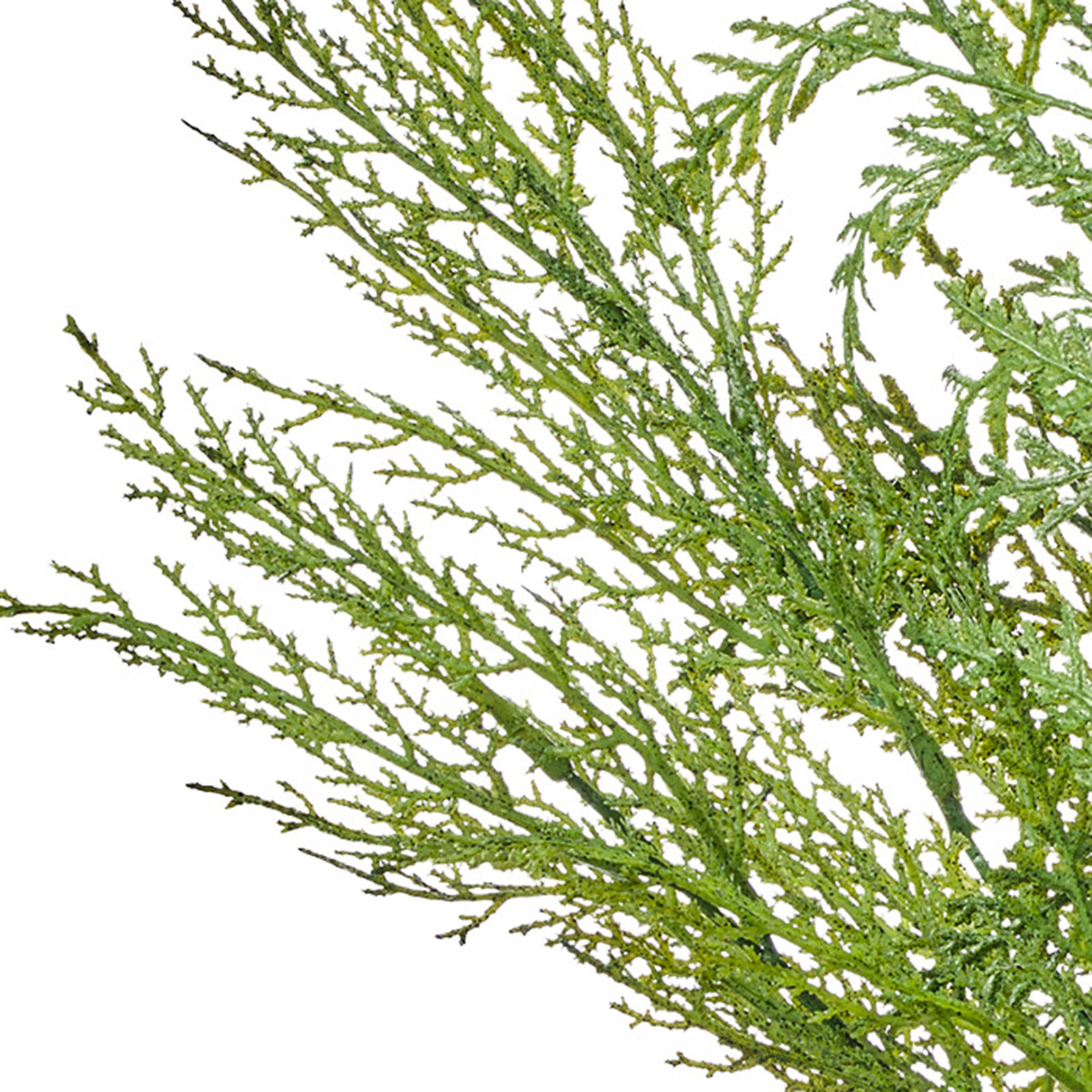 30" Uv-rated Plastic Outdoor Cedar Spray Set of 2