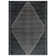 Modern Black And Cream Geometric Area Rug