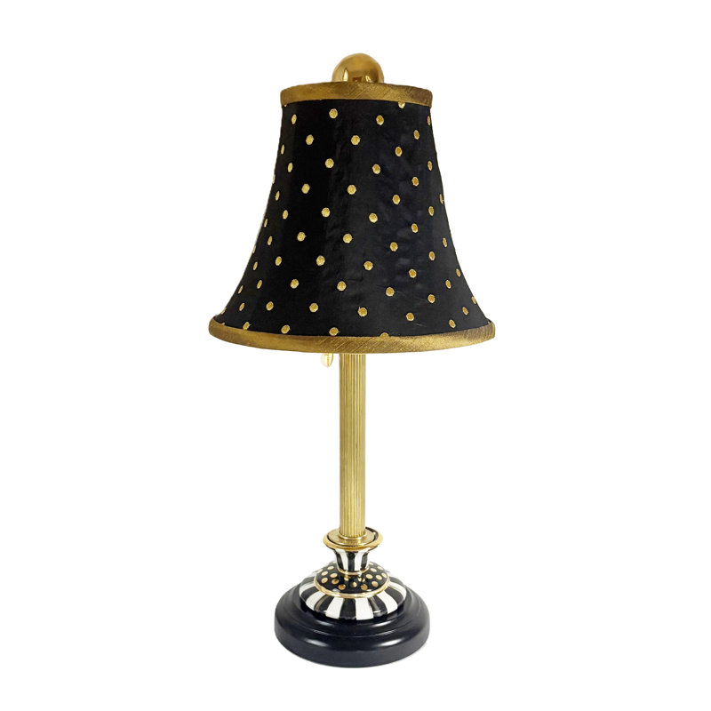 Black Tie Courtly Candlestick Table Lamp