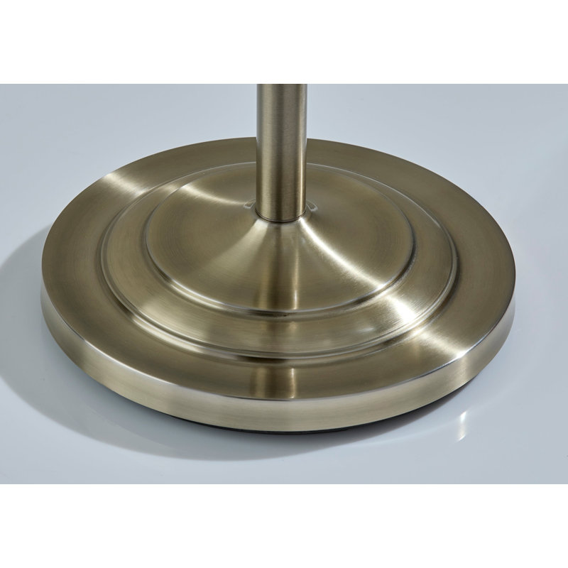 Lampe sur pied Shiloh, Laiton antique