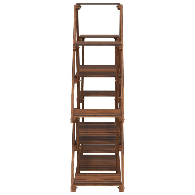Ashelman Plant Stand, Carbonised brown