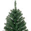 Sapin de Noël artificiel mince avec branches réalistes