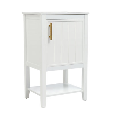  Basey 20'' Single Bathroom Vanity With Ceramic Top