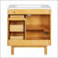 Meuble-lavabo de 30 pouces avec lavabo en céramique, 3 tiroirs et 1 grande porte à fermeture douce pour un rangement efficace