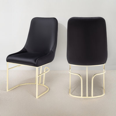 Chaises de salle à manger rembourrées Zular