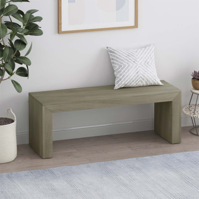 Charmant banc de salle à manger en bois d'acacia de style campagnard, durable et élégant pour tout espace intérieur