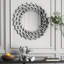 Beveled Frameless Gear Accent Wall Mirror