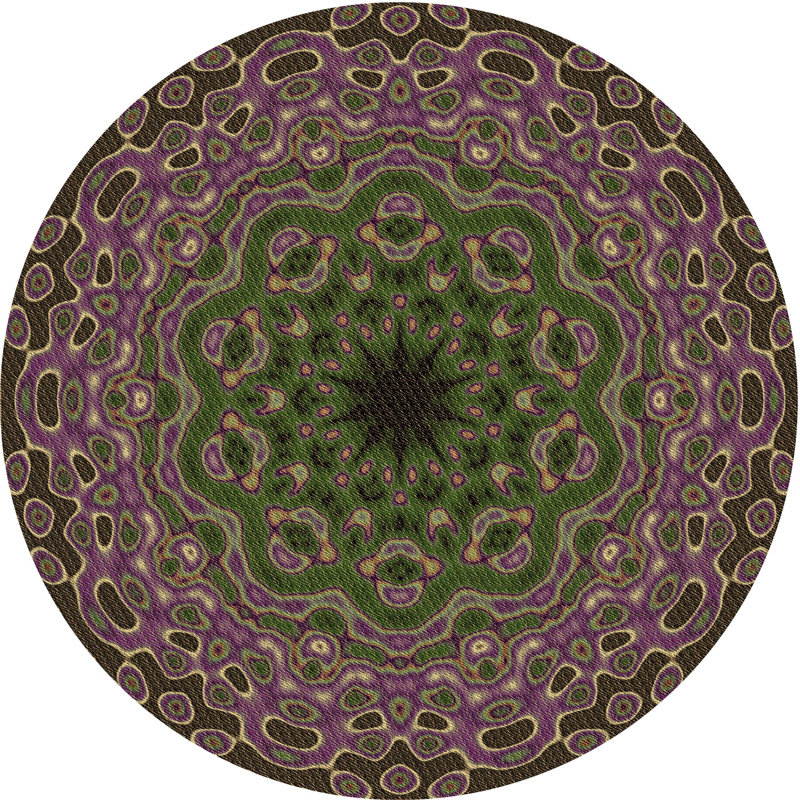 Indoor Rug, Round 4'