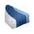 Blanc / bleu royal / bleu poudre