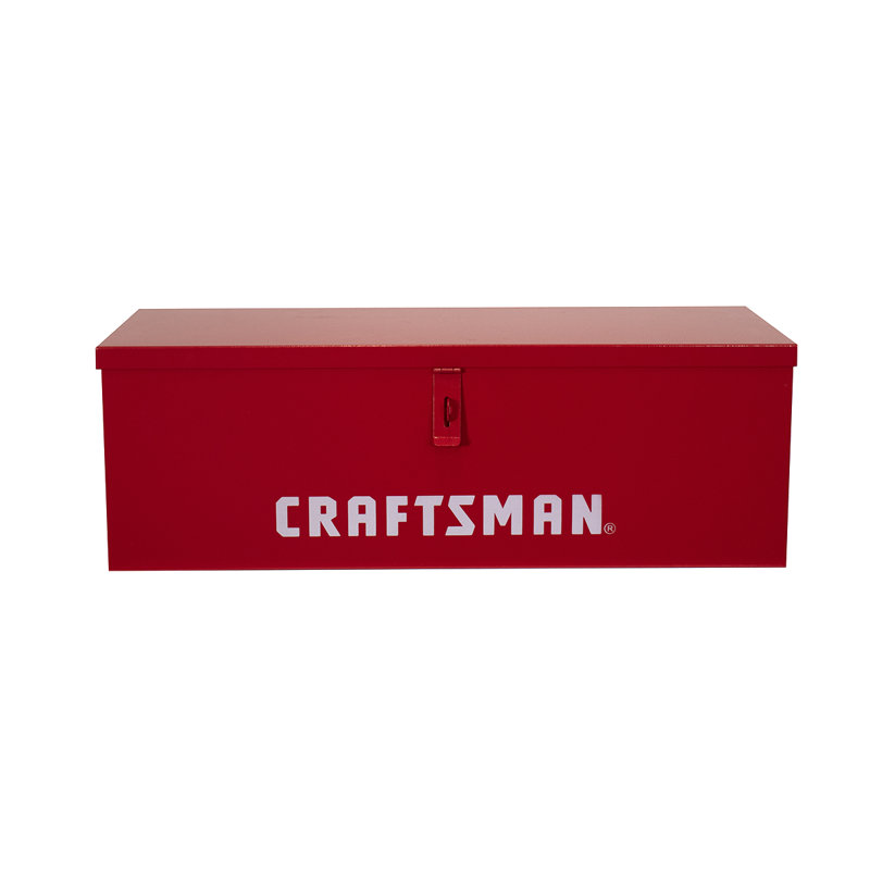 30.12'' W Steel Job Site Storage, Red