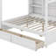 Lit double Tuttletown avec tablettes de rangement et 2 tiroirs Tuttletown-91959679