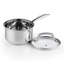 Casserole en acier inoxydable avec couvercle Cook N Home-49835512