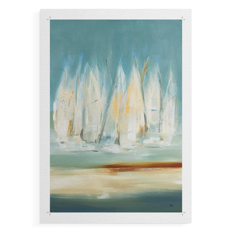 «A Day to Sail I», reproduction encadrée - reproduction de toile seulement - non encadrée, H 18 po x l 12 po