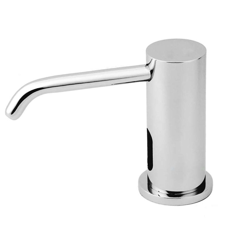 Distributeur de savon automatique commercial avec capteur de mouvement Fontana, capacité de 1,32 gallon, Chrome chrome