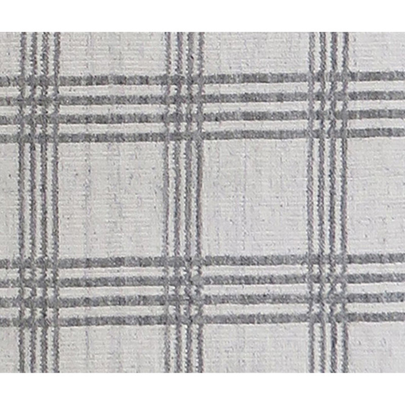 Tapis rectangulaire en laine / viscose noué à la main argenté / gris, Rectangle 12 pi x 15 pi