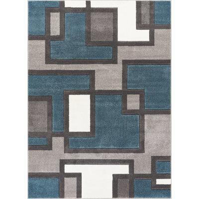 Scheel Geometric Indoor Rug