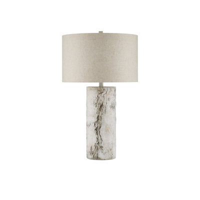 Faux Birch Standard Table Lamp